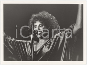 Fotografia d epoca originale 1985 ca ITALIA MUSICA  Ornella VANONI Ritratto della cantante  Foto 24x18 3 1