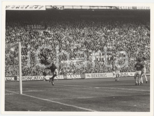 Fotografia d epoca originale 1988 CALCIO Milan vs Juventus  Gol di Alberico EVANI Foto 24x18 cm 1
