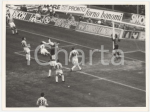 Fotografia d epoca originale 1988 CALCIO Milan vs Juventus  Gol di Graziano MANNARI Foto 24x18 cm 1