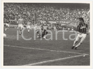Fotografia d epoca originale 1988 CALCIO Milan vs Juventus  Gol di Graziano MANNARI  Sergio TACCONI Foto 1
