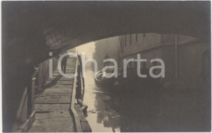 Fotografia d epoca originale 1940 ca MILANO Un comballo sul Naviglio Grande  Foto ARTISTICA 21x15 cm 1