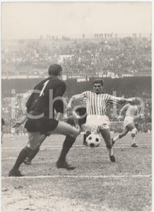 Fotografia d epoca originale 1966 CALCIO SERIA A MILANSPAL Azione di Enrico MUZZIO Foto 13x18 cm 1
