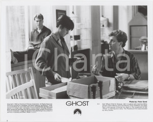 Materiale cinematografico d’epoca 1990 CINEMA Ghost  Patrick SWAYZE Demi MOORE Tony GOLDWYN  Foto 25x20 cm 1