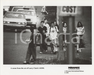 Materiale cinematografico d’epoca 1995 CINEMA Kids  Justin PIERCE Leo FITZPATRICK Jon ABRAHAMS  Foto 25x20 cm 1