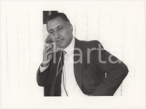 Fotografia d epoca originale 1990 ca DEMOCRAZIA CRISTIANA Giuseppe GARGANI Politico DC  Foto 24x18 cm 4 1