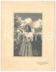 Libro, pubblicazione d epoca 1957 Anselmo BUCCI Nel decennale della morte di Valeria VARENNA Pubblicazione 1