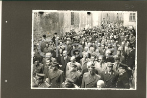 Fotografia d epoca originale 1952 MILANO BRERA Funerali gen. Umberto UTILI  Corteo con militari  Foto 5 1