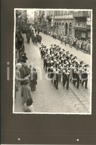 Fotografia d epoca originale 1952 MILANO BRERA Funerali gen. Umberto UTILI  Corteo in via Broletto Foto 7 1