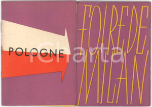 Libro, pubblicazione d epoca 1953 FIERA DI MILANO Lo stand della Polonia  Pubblicazione 60 pp. 1