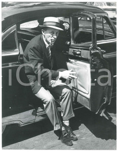 Fotografia d epoca originale 1961 USA CINEMA Bing CROSBY  Ritratto in auto Foto 20x26 cm 1