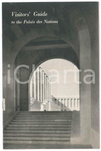 Libro, pubblicazione d epoca 1953 GENEVA CH Visitors  Guide to the PALAIS DES NATIONS ENGLISH 1