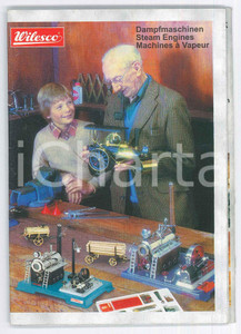 Materiale pubblicitario d’epoca 1999 WILESCO Hobbytechnik  Steam Engines  ILLUSTRATED brochure 1