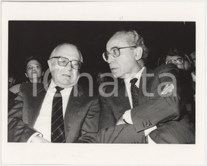 Fotografia d epoca originale 1985 ca DEMOCRAZIA CRISTIANA  Virginio ROGNONI Adolfo BERIA DI ARGENTINE Foto 1