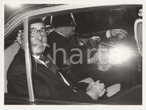 Fotografia d epoca originale 1986 MILANO Incontro Bettino CRAXI  Jacques CHIRAC Foto 24x18 cm 6 1