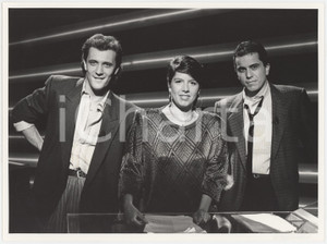 Fotografia d epoca originale 1984 DISCORING Sergio MANCINELLI Anna PETTINELLI Mauro MICHELONI Foto 1