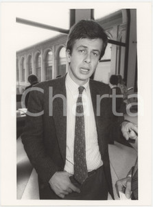 Fotografia d epoca originale 1985 ca POLITICA ITALIA Chicco TESTA  Ritratto 1 Foto 18x24 1