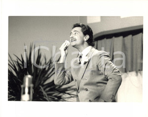 Fotografia d epoca originale 1988 FESTIVAL DI SANREMO Beppe GRILLO in scena  Foto 1 1