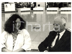 Fotografia d epoca originale 1983 FESTIVAL DI CANNES Laura DEL SOL Mario MONICELLI Foto 1 1
