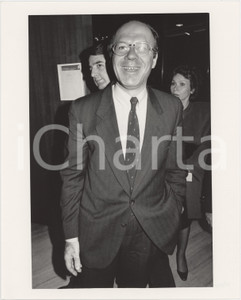 Fotografia d epoca originale 1987 ITALIA  COSTUME Pierluigi MAGNASCHI Direttore ITALIA OGGI Foto 18x24 cm 1