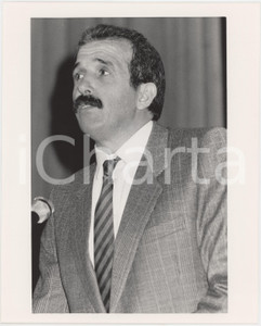 Fotografia d epoca originale 1987 CONFINDUSTRIA Renzo IMBENI Sindaco di Bologna  Foto 20x25 cm 1