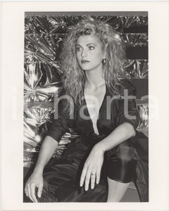 Fotografia d epoca originale 1987 RAI DUE  BELLA D ESTATE Ramona DELL ABATE Ritratto  Foto 20x25 cm 3 1