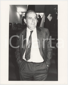 Fotografia d epoca originale 1990 ca MILANO  ASSOLOMBARDA Ritratto vicepresidente Carlo PERETTI Foto 1 1