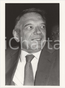 Fotografia d epoca originale 1985 ca DEMOCRAZIA CRISTIANA Costante DEGAN Ministro sanitÃ   Foto 18x24 cm 3 1