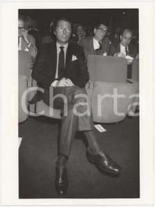 Fotografia d epoca originale 1990 ca CONFINDUSTRIA Paolo ANNIBALDI Ritratto  Foto 18x24 cm 1