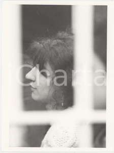 Fotografia d epoca originale 1983 TERRORISMO Processo PRIMA LINEA Fidanzata di Marco DONATCATTIN Foto 18x24 1