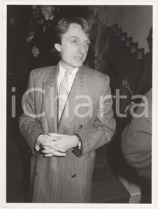 Fotografia d epoca originale 1985 ITALIA  COSTUME Luca CORDERO DI MONTEZEMOLO Foto 18x24 cm 1