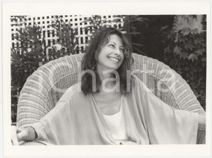 Fotografia d epoca originale 1986 VENEZIA Mostra del Cinema  Attrice Maria RIVIERE  Ritratto  Foto 1