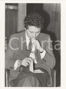 Fotografia d epoca originale 1985 ca DEMOCRAZIA CRISTIANA Roberto MAZZOTTA Politico DC Foto 18x24 cm 4 1