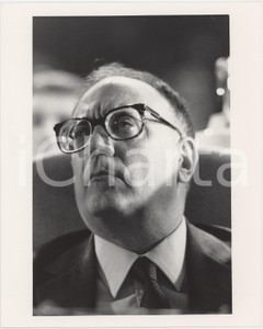 Fotografia d epoca originale 1985 ca PARTITO SOCIALISTA Rino FORMICA Politico PSI Foto 20x25 cm 1 1
