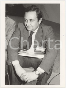 Fotografia d epoca originale 1985 ca CONFINDUSTRIA Carlo PATRUCCO Ritratto  Foto 18x24 cm 17 1