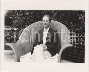 Fotografia d epoca originale 1988 VENEZIA Mostra del cinema  Don AMECHE Ritratto  Foto 25x20 cm 4 1
