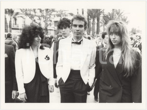 Fotografia d epoca originale 1985 ca FESTIVAL DI CANNES Pierre COSSO Ritratto  Foto 24x18 cm 1