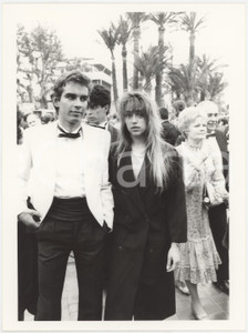 Fotografia d epoca originale 1985 ca FESTIVAL DI CANNES Pierre COSSO Ritratto  Foto 18x24 cm 1