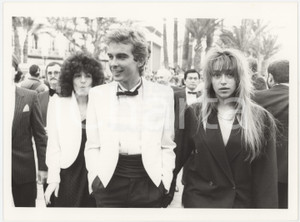 Fotografia d epoca originale 1985 ca FESTIVAL DI CANNES Pierre COSSO Ritratto  Foto 24x18 cm 1 1