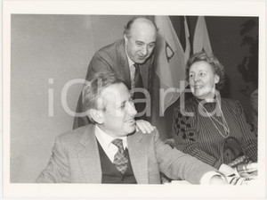 Fotografia d epoca originale 1985 ca DC Ciriaco DE MITA Luigi GRANELLI Maria Luisa CASSANMAGNAGO CERRETTI 1