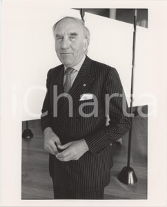 Fotografia d epoca originale 1985 ca ITALIA  COSTUME Antonio RATTI Ritratto  Foto 20x25 cm 1