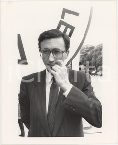 Fotografia d epoca originale 1993 MSI  ALLEANZA NAZIONALE Gianfranco FINI Ritratto  Foto 20x25 cm 10 1