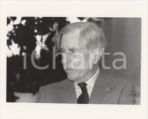 Fotografia d epoca originale 1990 ca COSTUME John Kenneth GALBRAITH Ritratto economista  Foto 25x20 cm 3 1
