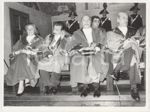 Fotografia d epoca originale 1985 ca MILANO Inaugurazione dell Anno Giudiziario  Foto 24x18 cm 1