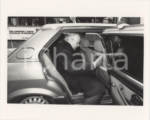 Fotografia d epoca originale 1985 ca PARTITO REPUBBLICANO Giovanni SPADOLINI Politico PRI Foto 20x25 cm 11 1