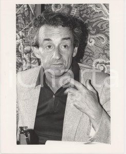 Fotografia d epoca originale 1987 VENEZIA Mostra del Cinema  Louis MALLE Ritratto del regista  Foto 20x25 1