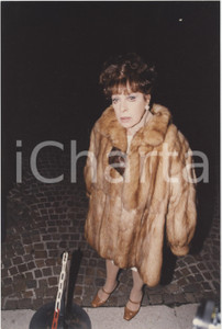Fotografia d epoca originale 1995 ca ITALIA  COSTUME Silvana PAMPANINI paparazzata  Foto 15x23 cm 1 1