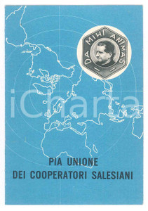 Oggetto da collezione cartaceo 1959 MILANO Pia unione dei cooperatori salesiani  Attestato d iscrizione 7x10 1
