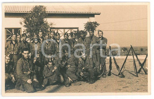 Fotografia d epoca originale 1940 ca Area di GORIZIA  MVSN  Gruppo di miliziani 4 Foto 14x9 cm 1