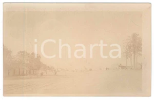 Fotografia d epoca originale 1912 LIBIA ITALIANA  HAMMANGI / TRIPOLI  Veduta panoramica  Foto 14x9 cm 1