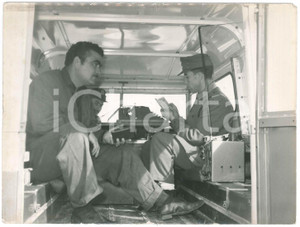 Fotografia d epoca originale 1960 ca ESPAÃ‘A  GUARDIA CIVIL  Coche de atestado 1 Foto 24x18 cm 1